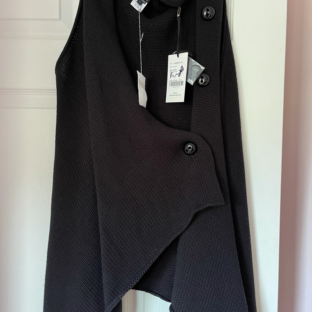 Nwt- Worth New York Sweater Cardigan Size Large
